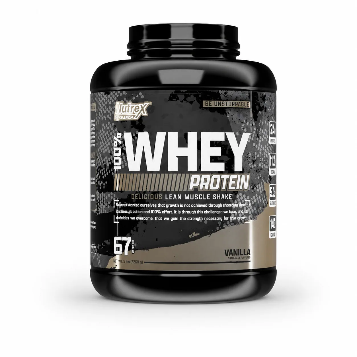100% Whey Protein Nutrex Vanilla — Tu Punto Fitness Valencia, Venezuela
